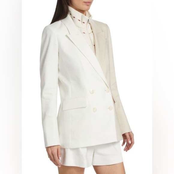 VERONICA BEARD Braeton Two-Tone Dickey Blazer Jacket 🤍 size 2 - Picture 5 of 9